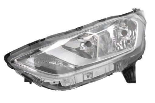 Far fata Stanga (H15/H7/PW24W/W5W, electric, cu motor, culoare insert: alb) potrivit FORD TOURNEO CONNECT V408 NADWOZIE WIELKO, TRANSIT CONNECT 05.18-10.19