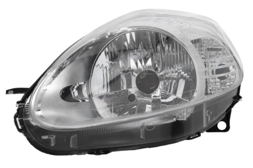 Far fata Stanga (H4, electric, cu motor, culoare insert: cromat) potrivit ABARTH GRANDE PUNTO, PUNTO; FIAT GRANDE PUNTO, PUNTO/HATCHBACK