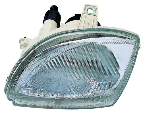 Far fata Stanga (H4, electric, hidraulic, fara motoras, culoare insert: argintiu) potrivit FIAT SEICENTO / 600 01.99-