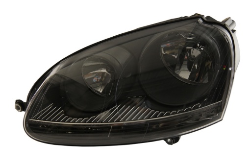 Far fata Stanga (H7/H7, electric, cu motor, culoare insert: gri, culoare semnalizator: transparent) potrivit VW GOLF V, JETTA III