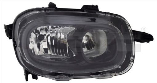 Far fata Stanga (H7/H7, electric, cu motor) potrivit CITROEN C3 / C3 ORIGIN III, C3 I 12.16-03.19