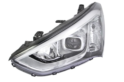 Far fata Stanga (H7/H7/LED/PY21W, electric, fara motoras, culoare insert: cromat) potrivit HYUNDAI SANTA FÉ III