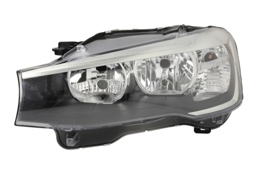 Far fata Stanga (H7/H7/PY21W/W21W/W5W, electric, cu motor) potrivit BMW X3 (F25), X4 (F26)