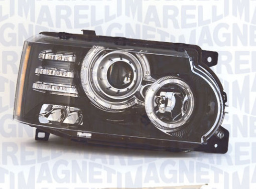 Far Stanga (bi-xenon, D3S/H7/LED, electric, cu motor, bec, culoare insertie: gri) potrivit LAND ROVER RANGE ROVER III 03.02-04.13