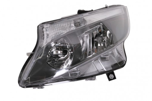 Far stanga (H15/H7, reglaj electric, cu motoras, fundal cromat) MERCEDES Clasa V dupa 2014