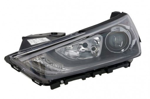 Far Stanga (H7/HB3, electric, cu motor, culoare insertie: cromat) potrivit HYUNDAI IONIQ 10.16-