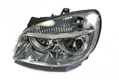 Far Stanga (halogen, H1/H7, electric, cu motor, culoare insertie: cromat) potrivit FIAT DOBLO, DOBLO/MINIVAN -01.10