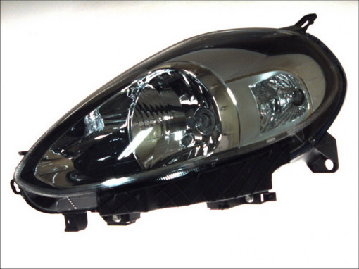 Far Stanga (halogen, H4/W5W, electric, cu motor) potrivit ABARTH PUNTO EVO; FIAT GRANDE PUNTO, PUNTO, PUNTO EVO, PUNTO EVO/HATCHBACK, PUNTO/HATCHBACK 09.09-