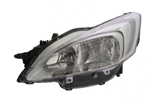 Far Stanga (halogen, H7/W5W, electric, cu motor, culoare insertie: cromat) potrivit PEUGEOT 508 I -10.15 - Img 1
