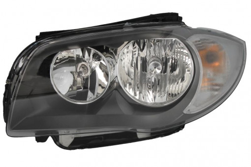 Far Stanga (halogen, H7/W5W, electric, cu motor, culoare semnalizator: transparent) potrivit BMW 1 (E81), 1 (E82), 1 (E87), 1 (E88) 01.07-03.09