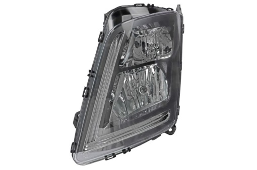 Fat stanga (H1/H7/LED, manual, culoare insert: negru) potrivit VOLVO FH II, FMX II 01.10-