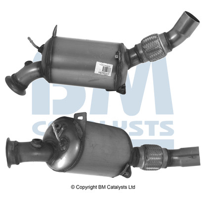 Filtru particule Diesel potrivit BMW 1 (E81), 1 (E87), 1 (E88), 3 (E90), 3 (E91) 2.0D 09.06-12.13