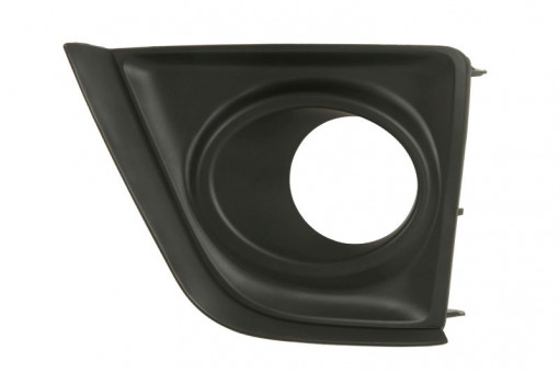 Grila bara cu locas lampa ceata, plastic potrivit TOYOTA COROLLA SDN E17 06.13-07.16