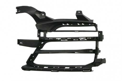 Grila bara Dreapta exterior, plastic, negru-mat potrivit Porsche Macan 02.14-