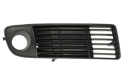 Grila bara fata Dreapta (cu orificii proiector ceata, plastic, negru) potrivit AUDI A6 C5, ALLROAD C5 01.97-08.05 01.97-09.99