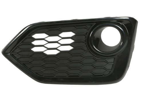 Grila bara fata dreapta (locas proiector, plastic, negru lucios) HONDA CIVIC X dupa 2015