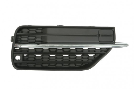 Grila bara fata Dreapta plastic, crom/negru potrivit VOLVO XC90 II 09.14- 09.14-