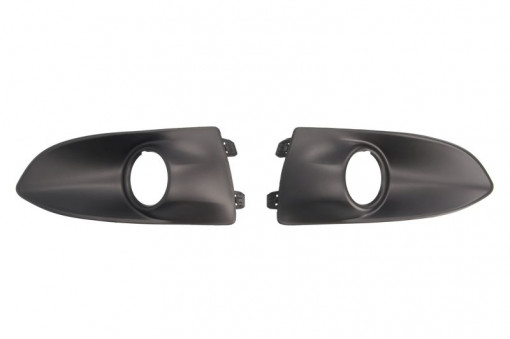 Grila bara fata Dreapta/Stanga Set 2 bucati, plastic, negru potrivit PEUGEOT 301 11.12- 11.16-