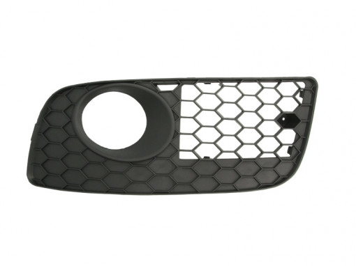 Grila bara fata stanga GTI, cu locas proiectoare, negru VW GOLF intre 2003-2009