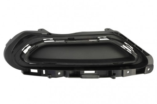 Grila bara spate stanga plastic, negru/crom potrivit VW PASSAT B8 08.14-01.19