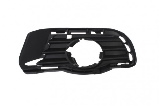 Grila bara Stanga ELEGANCE, cu locas proiector, negru potrivit MERCEDES C T-MODEL S204, C W204 01.07-08.14 01.07-02.11