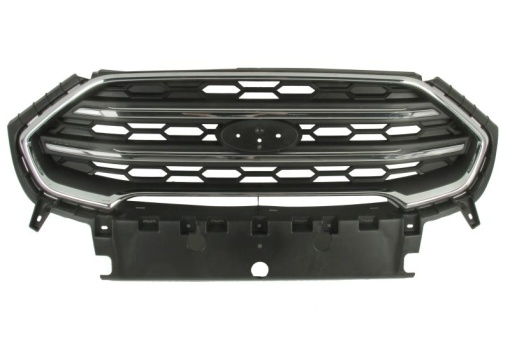 Grila radiator (cu bandă, crom/gri inchis) potrivit FORD ECOSPORT 10.17-