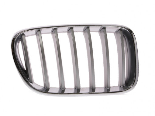 Grila radiator Dreapta (titan) potrivit BMW X3 (F25), X4 (F26) 1.6-3.0D 09.10-03.18