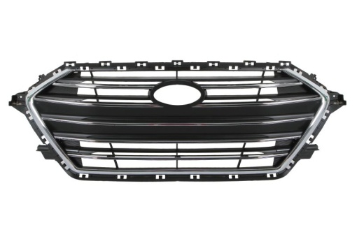 Grila radiator fata (negru/crom) potrivit HYUNDAI ELANTRA VI 01.17-01.19