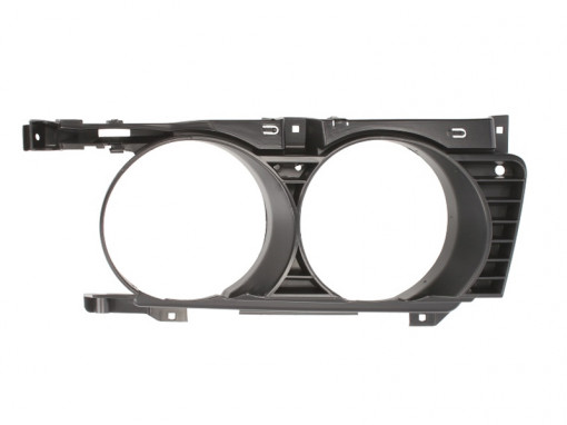 Grila radiator Stanga (extern, negru) potrivit BMW 5 (E34) 1.8-4.0 06.87-07.96 01.94-01.97 - Img 1