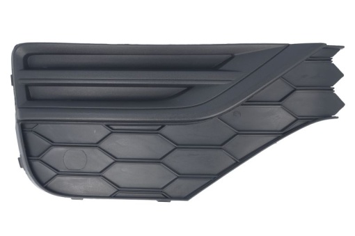 Grila ventilatie bara fata dreapta (cu dungă neagra, plastic, negru) potrivit VW AMAROK 2H 05.16-05.22