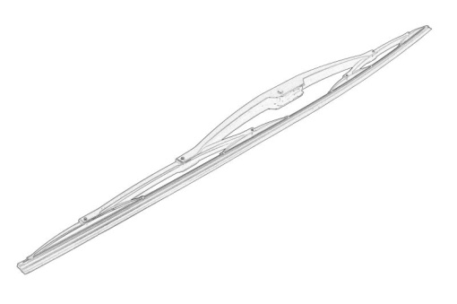Lama stergatoare standard Fata 1000mm potrivit SOLARIS ALPINO, URBINO II 01.07-