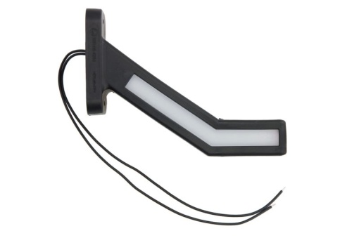Lumina delimitare dreapta, portocaliu/rosu/alb, LED lungime cablu 240mm, pe brațul lung, 12/24V (tip: neon)