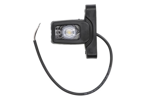 Lumina delimitare stanga/dreapta, forma: dreptunghiular, portocaliu/rosu/alb, LED lungime cablu 330mm, brat scurt, 12/24V (IP66/IP68) potrivit ADR