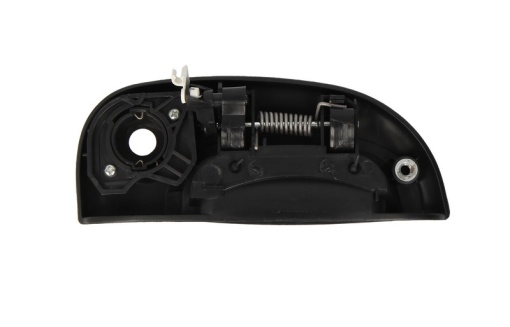 Maner usa Fata Stanga (extern, cu gaura pentru incuietoare, negru) potrivit NISSAN KUBISTAR; RENAULT KANGOO, KANGOO EXPRESS 1.2-1.9D 08.97-