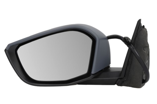 Oglinda dreapta (electric, convex, cu incalzire, asistent pentru schimbarea benzii, subacoperit, pliabil electric, cu semnalizator, cu senzor temperatura) potrivit OPEL ASTRA L; PEUGEOT 308 III, 408 II 05.21-