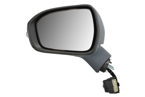 Oglinda laterala stanga (electric, asferic, cu incalzire, grund, rabatare electrica, cu semnalizare) potrivit FORD MONDEO V 08.14-