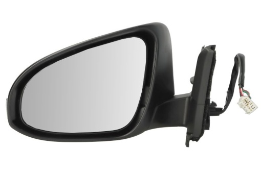Oglinda laterala stanga (electric, convex, cu incalzire, grund, cu semnalizare) potrivit TOYOTA YARIS XP130 07.14-12.19