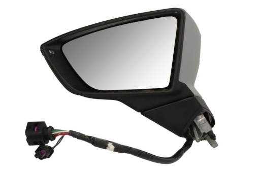 Oglinda stanga (electric, convex, cu incalzire, subacoperit, pliabil electric, cu semnalizator) potrivit SEAT ARONA KJ, IBIZA V 6F 06.17-