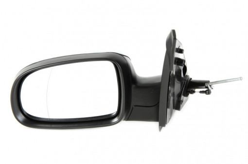 Oglinda stanga mecanica asferic, grunduita OPEL COMBO, CORSA intre 2003-2010 - Img 1