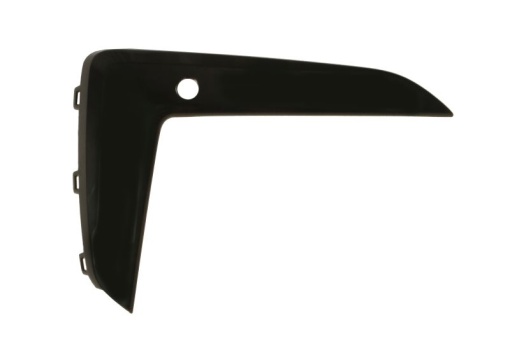 Ornament bandou bara fata dreapta cu locas senzor parcare, plastic, negru lucios, pachet M potrivit BMW 5 G30, G31, G38, F90 05.20-06.23