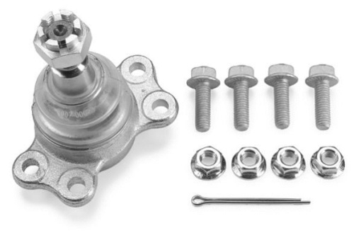 Pivot axa Dreapta/Stanga (superior fata) (diametru con 15mm) potrivit ISUZU CAMPO, TROOPER III; OPEL FRONTERA A, FRONTERA A SPORT, MONTEREY A 2.0-3.5 08.78-08.04