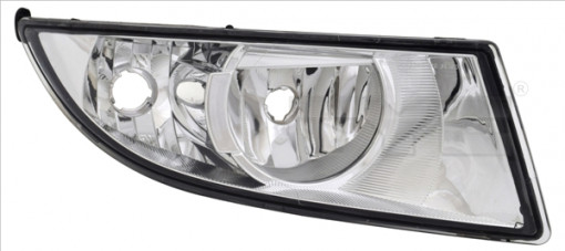 Proiector ceata Stanga (H8/P21W, cromat; DRL) potrivit SKODA FABIA II, ROOMSTER, ROOMSTER PRAKTIK 03.10-04.15