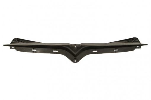 Protectie bara fata parte superioara, plastic, crom potrivit TESLA MODEL S LIFT 04.16-12.20 - Img 1