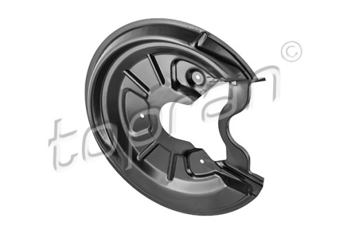 Protectie stropire disc frana Spate Dreapta diametru 253/255/256/260mm potrivit AUDI A3; SEAT ALTEA, ALTEA XL, LEON, TOLEDO III; SKODA OCTAVIA II, SUPERB II; VW BEETLE 1.2-Electric 02.03-07.19