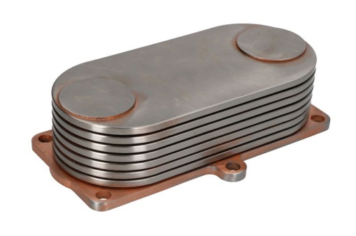 Radiator ulei (numar de nervuri: 7) potrivit JOHN DEERE 3000, 5000, 6000 4045/4045T/6068T