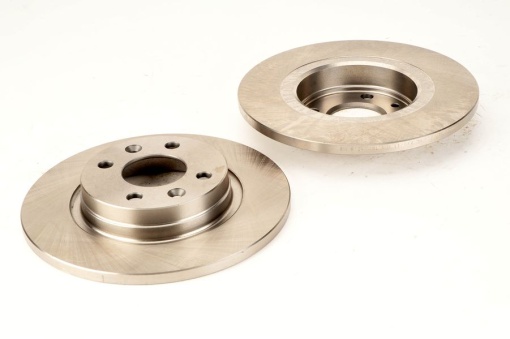 Set discuri frana (2 buc.) Fata Dreapta/Stanga potrivit DACIA LOGAN, LOGAN II, SANDERO, SANDERO II; RENAULT LOGAN I, LOGAN/STEPWAY II, SANDERO/STEPWAY I 0.9-1.6LPG 05.96-