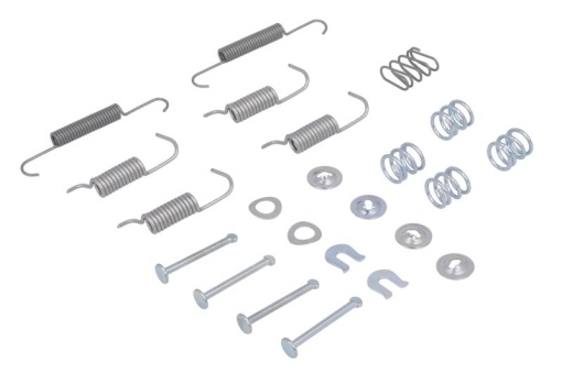 Set montaj sabot frana (AKEBONO) potrivit CITROEN C4 AIRCROSS, C-CROSSER, C-CROSSER ENTERPRISE; JEEP COMPASS, PATRIOT; MAZDA PREMACY; MITSUBISHI ASX, GRANDIS, LANCER VII 1.5-3.6 07.99-