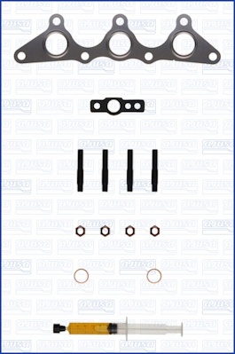 Set montaj turbocompresor (cu garnituri) potrivit SMART CABRIO, CITY-COUPE, CROSSBLADE, FORTWO, ROADSTER 0.6/0.7 07.98-01.07 - Img 1