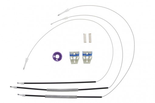 Set reparatie macara geam fata Stanga potrivit VW POLO V 03.09-