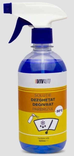 Solutie DEZGHETAT/DEGIVRAT parbrizul -30 grade C 500ml